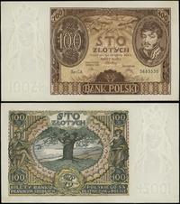 100 złotych 9.11.1934, seria C.A. , numeracja 56
