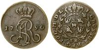 grosz 1790 EB, Warszawa, korona wysoko nad monog