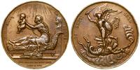 medal pamiątkowy 1820, Aw: Karolina Burbon-Sycyl
