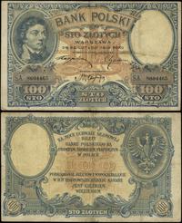100 złotych 28.02.1919, seria A, numeracja 86044