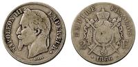 2 franki 1866/BB, Strasburg, patyna, Gadoury 527