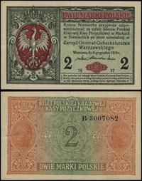 2 marki polskie 9.12.1916, Generał, seria B, num