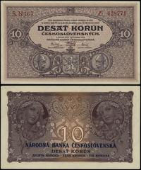 10 koron 2.01.1927, seria N 167, numeracja 42877