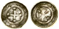 denar krzyżowy X/XI w., Aw: Krzyż grecki w obwód