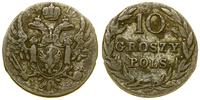 Polska, 10 groszy, 1816 IB