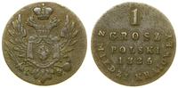 Polska, 1 grosz, 1825 IB