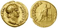 aureus 64–65, Rzym, Aw: Głowa cesarza w wieńcu l