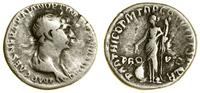 denar 114–117, Rzym, Aw: Popiersie cesarza w wie