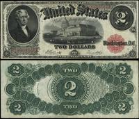 2 dolary 1917, seria B 19993546 A, podpisy Ellio