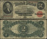 2 dolary 1917, seria B 50352302 A, podpisy Ellio