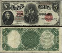 5 dolarów 1907, seria K 62959365, podpisy Speelm