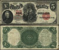 5 dolarów 1907, seria K 65812759, podpisy Speelm
