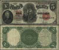 5 dolarów 1907, seria K 65406653, podpisy Speelm