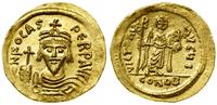 solidus 602–610, Konstantynopol, Aw: Głowa cesar