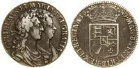 1/2 korony 1689, srebro, ciemna patyna, rzadki t