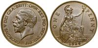 1 pens 1934, Londyn, brąz, ładna moneta, S. 4055
