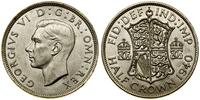 1/2 korony 1940, Londyn, srebro próby 500, piękn