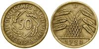 Niemcy, 50 fenigów, 1924 D