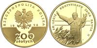 200 złotych 1998, Jan Paweł II-  20-LECIE PONTYF