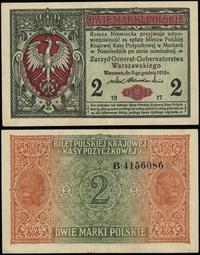 2 marki polskie 9.12.1916, Generał, seria B nume