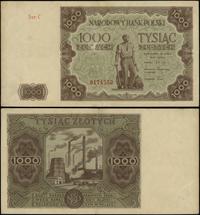 1.000 złotych 15.07.1947, seria C, numeracja 917