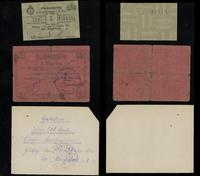 Wielkopolska, zestaw 3 bonów, 1914–1919