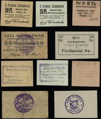 zestaw 5 bonów 1919–1920, w zestawie: 25 oraz 50