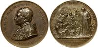 medal pamiątkowy 1922, Rzym, Aw: Popiersie w lew