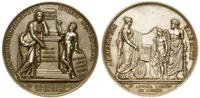 medal nagrodowy 1819, Aw: Kobieta, oparta o kolu