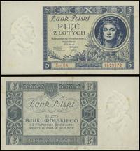 5 złotych 2.01.1930, seria DA. , numeracja 18291