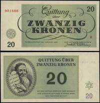 20 koron 1.01.1943, seria R, numeracja 021686, p
