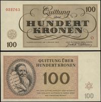 100 koron 1.01.1943, seria O, numeracja 022763, 