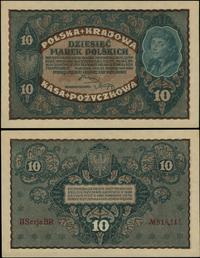 10 marek polskich 23.08.1919, seria II-BR, numer