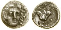 hemidrachma (ok. 229–205 pne), Aw: Głowa Heliosa