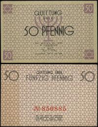 50 fenigów 15.05.1940, numeracja 850885 w kolorz
