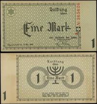 1 marka 15.05.1940, seria A, numeracja 365626, u