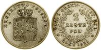 2 złote 1831 KG, Warszawa, odmiana z kropką po P