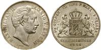 dwutalar = 3 1/2 guldena 1854, Monachium, piękny