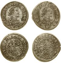 Austria, zestaw: 2 x 3 krajcary, 1625 i 1626