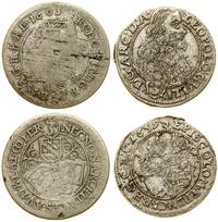 Austria, zestaw: 2 x 3 krajcary, 1603–1659