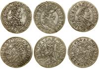 Austria, zestaw: 3 x 3 krajcary, 1624, 1626, 1629