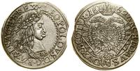 15 krajcarów 1662 CA, Wiedeń, moneta wycięta z k