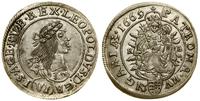6 krajcarów 1669 KB, Kremnica, piękne, moneta z 