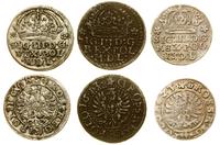 zestaw 3 monet, grosz 1608, grosz 1623, (Kraków)