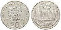 20 złotych 1995, Katyń, Miednoje, Charków 1940, 
