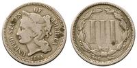 3 centy 1865, Filadelfia