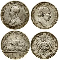 lot 2 monet, talar 1818 A, Berlin (Prusy – króle
