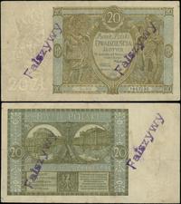 Falsyfikat z epoki 20 złotych 1.03.1926, seria A