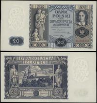 20 złotych 11.11.1936, seria BE, numeracja 40085