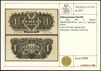 Polska, 1 złoty, 1944